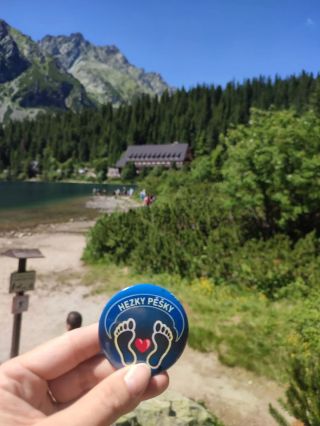 Vysoké Tatry 💙 Díky moc Mirce (@mirkakurcova) za tuze hezké zdravice s plackou z dovolené 👍 #hezkypesky #vysoketatry...