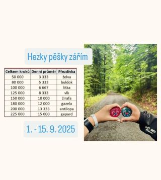 Září je tady a s ním i naše další zvířecí výzva. Na co se hecneš ty? #hezkypesky #chůze #prochazky #příroda #relax...